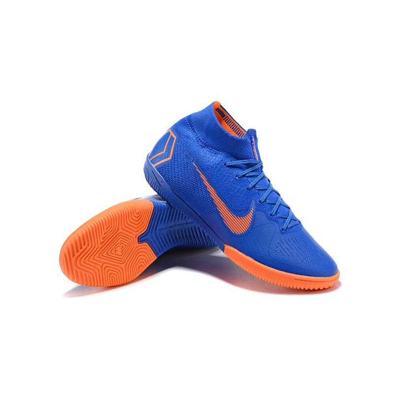 Nike Mercurial SuperflyX Elite IC Men Modrý oranžový